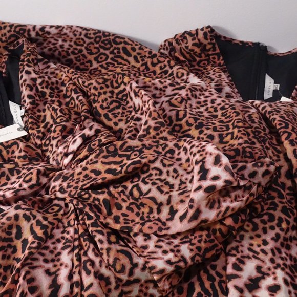 Floral Cut-Out Midi Dress Voirde Ranna Gill Sz S and XXS NWT 190 - Picture 4 of 4